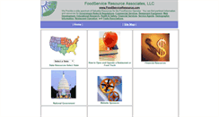 Desktop Screenshot of foodserviceresource.com