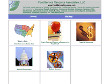 Tablet Screenshot of foodserviceresource.com